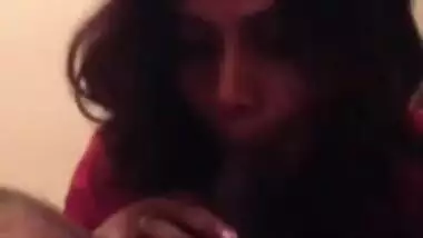 Lustful professor films Desi college girl sucking his thick XXX dick