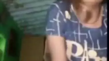 Desi mms video of chick caught drilled by Indian lover in doggystyle