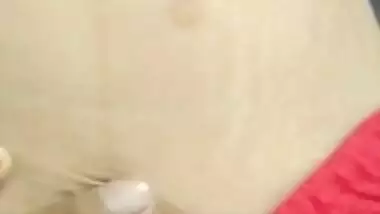 Lustful Desi husband films sweet XXX wife and plays with her tits