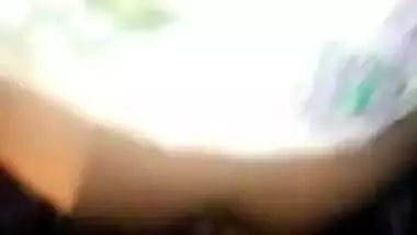 Desi village wife Lalita Singh blowjob and creampie fuck in blue saree