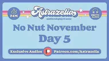 No Nut November Challenge - Day 5 [Masturbating] [Tasting My Cum] [Real Wet Pussy] [ASMR]