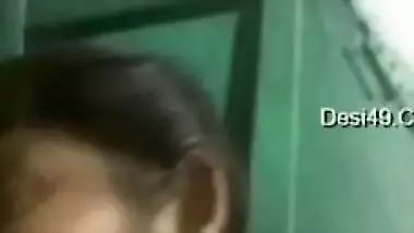 Horny male jerks off watching amateur Desi MILF's webcam XXX show