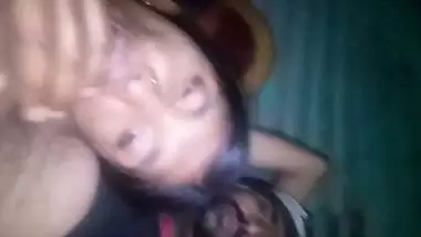 Local desi lady sucking sex rod of BF
