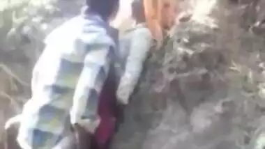 Kinky Desi wife cheating outdoor, caught and recorded sex by a voyeur