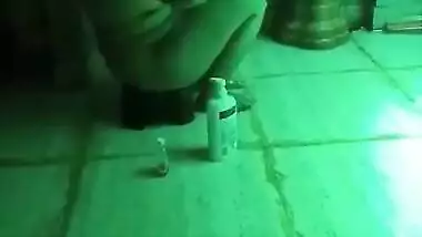 Bathing in front of devar, saying no to record