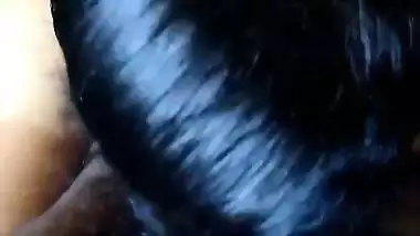 Chubby girl gives a deep Tamil blowjob to her lover