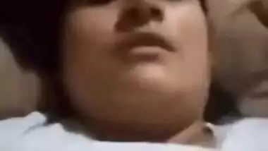 It's quarantine and the Desi lady entertains herself with porn videos