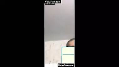 Horny desi girl showing her boobs and pussy on whatsapp call