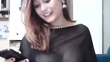 Pure Indian Striptease of a sexy milf to make you horny
