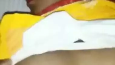 Devar makes XXX video of him playing with Desi bhabhi's perky tits