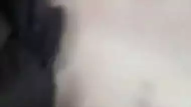 Desi beauty in hijab blows lover's XXX boner and gets pussy fingered