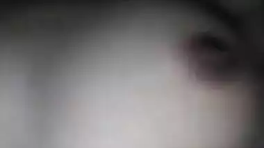 Yung desi newly married wife gets horny boob suck n blowjob