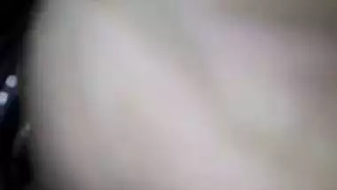 Horny Desi XXX chick showing her naked boobs and fingering pussy on cam