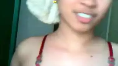 Hairy armpits beauty anu recorded nude by bf mms