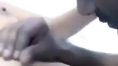 Beautiful IT girl with clean pussy boobs thoppul sucked by black monkey team lead