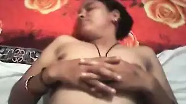 Sexy wife hard fucked by her lover while she was alone at home