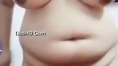 Today Exclusive-horny Desi Girl Record Nude Dance Video For Lover