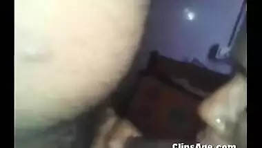 Local desi aunt slut holding and sucking dick of her paid client MMS clip