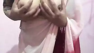 Seductive busty MILF nude for son in law - Private Indian XXX sex