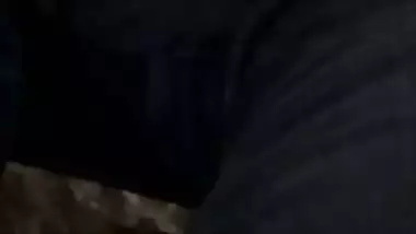 Lovers in restaurant having romance and GF sucking dick