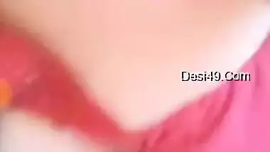 Today Exclusive- Horny Desi Bhabhi Showing Her Boobs And Pussy On Tango Show