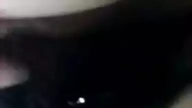 Indian flashes her XXX nipples and unshaved slit to online sex friend
