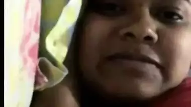 Desi boobs show of Bengaluru girlfriend on webcam chat