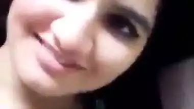 Hot Punjabi bhabhi exposing her hairy pussy