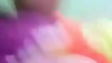 Desi village wife is in mood for XXX striptease at home in MMS video