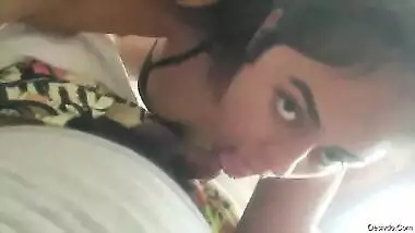 Sexy Indian Teen Student in Canada Sucking Dick n Balls in Hotel