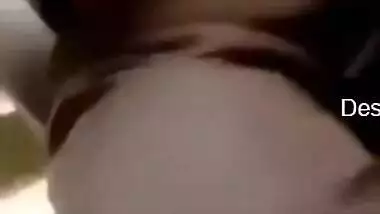 Desi shop assistant lets horny lover touch her gorgeous XXX boobs