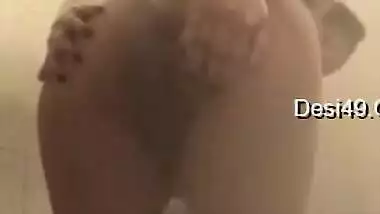 Taking a shower is more interesting when the Indian films it