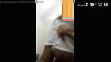 Desire is stronger than XXX ethic so Indian babe airs her sex tits