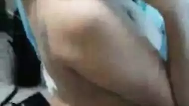 Dick loving Desi girl waits for her bf’s cum splash