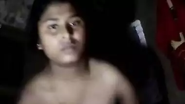 Today Exclusive- Desi Village Girl Record Her Nude Video For Lover Part 1