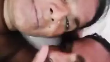 Man films him lying next to his Desi wife after sex exposing XXX body